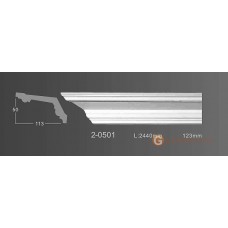 Карниз с гладким профилем Classic home 2-0501