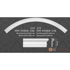 Декоративное обрамление, для дверных проемов Classic home HM43068-106