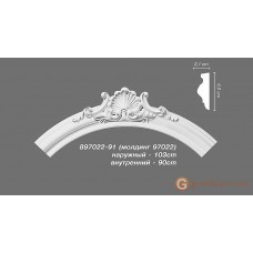 Молдинг радиусный Decomaster 897022-91