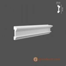 Молдинг с гладким профилем Decomaster B-307