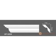 Карниз с гладким профилем Decomaster DP5259