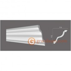Карниз с гладким профилем Decor dizayn DD03