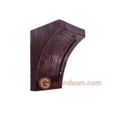 Консоль для балок Decowood Модерн ED 026 classic темная 12х12