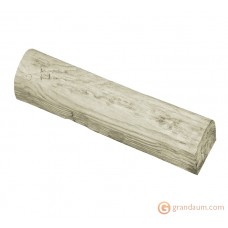 Декоративная балка Decowood Ретро EF 206 (4м) classic белая 9х12