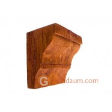 Консоль для балок Decowood Рустик EQ 035 classic светлая 19х13