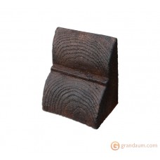 Декоративная балка, Консоль Decowood Рустик EQ 016 classic темная 12х12