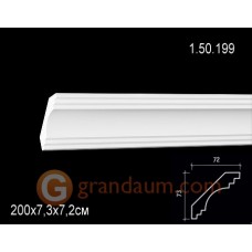 Карниз c гладким профилем Европласт 1.50.199 (К-199)