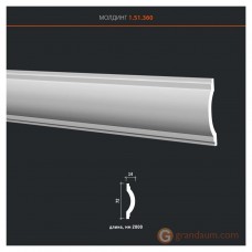 Молдинг гибкий Европласт 1.51.360 (М-360)