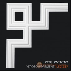 Угловые элементы и вставки Европласт 1.52.287