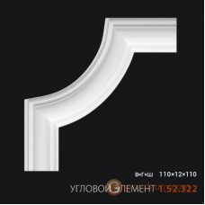 Угловые элементы и вставки Европласт 1.52.322