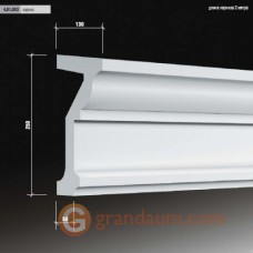 Карниз для фасада гладкий Европласт 4.91.003