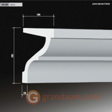 Карниз для фасада гладкий Европласт 4.91.005