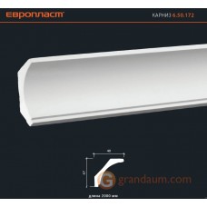 Карниз c гладким профилем Европласт 6.50.172 (К-172)