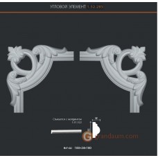 Угловые элементы и вставки Европласт 1.52.285