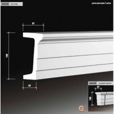 Европласт 4.04.202 АРХИТРАВЫ ДЛЯ ФАСАДА