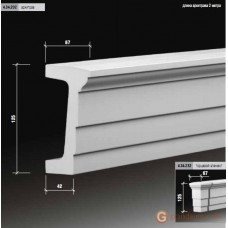 Европласт 4.34.202 АРХИТРАВЫ ДЛЯ ФАСАДА