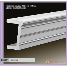 Европласт 4.34.301 АРХИТРАВЫ ДЛЯ ФАСАДА