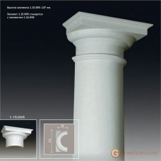 Европласт 1.15.005 Полуколонна капитель