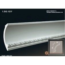 Карниз с орнаментом Европласт 1.50.107 (K-107)