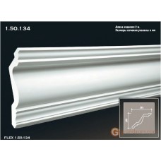 Карниз с гладким профилем Европласт 1.50.134 (K-134)