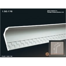 Карниз с орнаментом Европласт 1.50.176 (K-176)