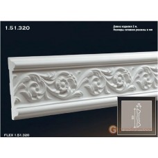 Молдинг с орнаментом Европласт 1.51.320 (М-320)