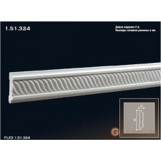 Молдинг с орнаментом Европласт 1.51.324 (М-324)