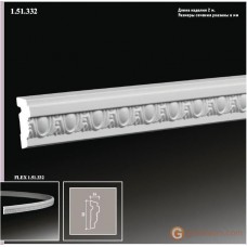 Молдинг с орнаментом Европласт 1.51.332 (М-332)