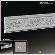 Молдинг с орнаментом Европласт 1.51.337 (М-337)