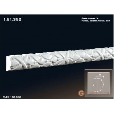 Молдинг с орнаментом Европласт 1.51.352 (М-352)