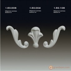 Орнамент Европласт 1.60.004 Стенной декор А-04