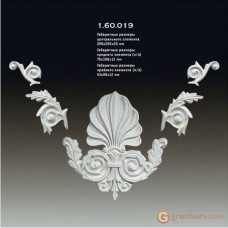 Орнамент Европласт 1.60.019 Стенной декор А-19