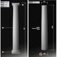 Европласт 4.42.101 СТВОЛ ДЛЯ ФАСАДА