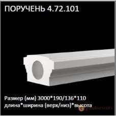 Европласт 4.72.101 ПОРУЧЕНЬ ДЛЯ ФАСАДА