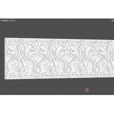 Молдинг с орнаментом Европласт 1.51.501