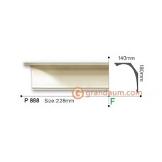 Карниз с гладким профилем Gaudi decor P 888 (2,00м)