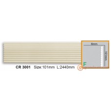 Молдинг с гладким профилем Gaudi Decor CR3001