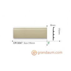 Напольный плинтус гибкий Gaudi decor CR 3247 (2,00м) Flexi