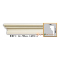 Молдинг гибкий Gaudi decor CR512 (2,00м) Flexi