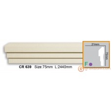 Молдинг с гладким профилем Gaudi decor CR639 (2,00м)