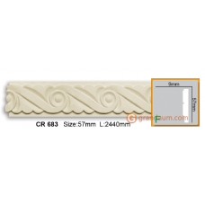 Молдинг с гладким профилем Gaudi Decor CR683 (2,00м)