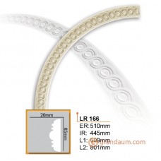 Молдинг радиусный Gaudi Decor LR166