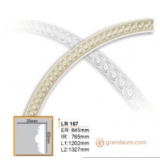 Молдинг радиусный Gaudi Decor LR167
