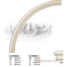 Молдинг радиусный Gaudi Decor LR 689R/60 вставка радиальная