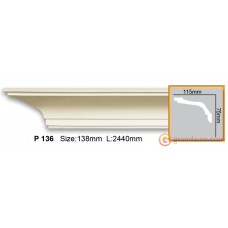 Карниз гибкий Gaudi decor P136 (2,00м) Flexi