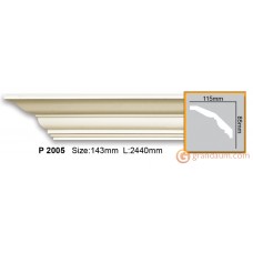 Карниз с гладким профилем Gaudi Decor P2005