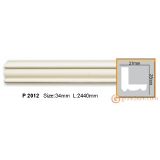 Карниз с гладким профилем Gaudi Decor P2012