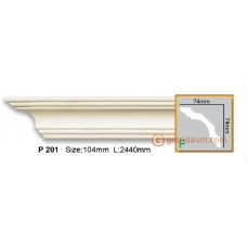 Карниз гибкий Gaudi decor P201 (2,00м) Flexi
