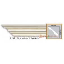 Карниз с гладким профилем Gaudi Decor P202