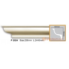 Карниз с гладким профилем Gaudi Decor P2024